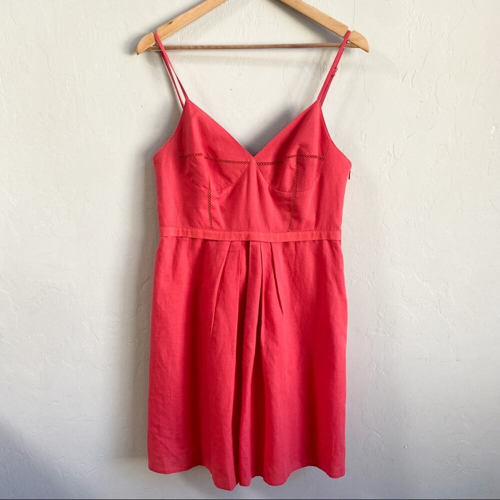 Armani Coral‎ Pink Sleeveless Dress Size 10